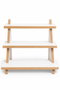 Hanah Home Peka-0080-B Estantería para Baño Blanca